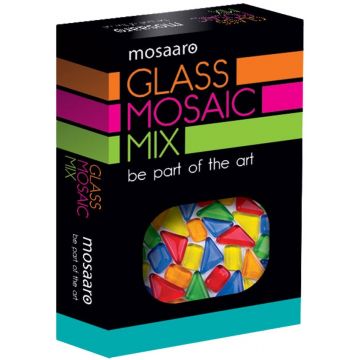 Amestec de mozaic Mosaaro - Albastru, verde, galben, roșu, portocaliu