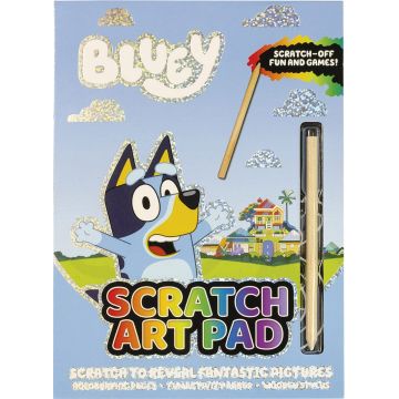 Carte de răzuit - Bluey Scratch Art Pad