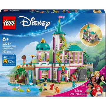 Constructor LEGO Disney Princess - Castelul Prințeselor și al Animalelor Regale (43267)