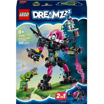 Constructor LEGO DreamZzz 2 în 1 - Matteo vs. Robotul Cyberbrain (71495)