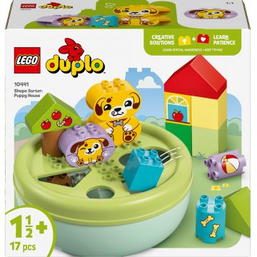 Constructor LEGO Duplo - Casă de sortare pentru căței (10441)