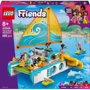 Constructor LEGO Friends - Aventură cu barca (42664)