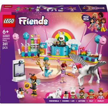 Constructor LEGO Friends - Mascaradă cu unicorn și zână (42661)