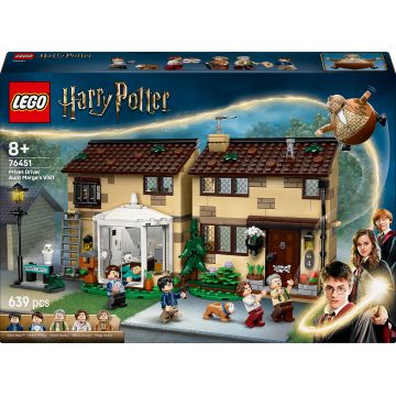 Constructor LEGO Harry Potter - Privet Drive, vizita mătușii Marge (76451)