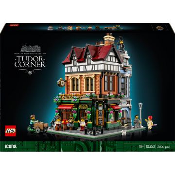 Constructor LEGO Icons - Casa Tudor pe colt (10350)