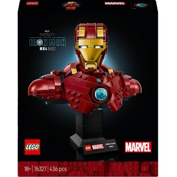 Constructor LEGO Marvel Super Heroes - Bustul lui Iron Man MK4 (76327)