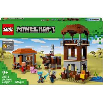 Constructor LEGO Minecraft - Turnul Tâlharilor și Putetorului (21278)