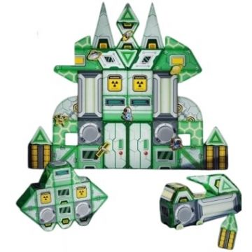 Constructor magnetic Sonne - Storm Cat, 108 piese
