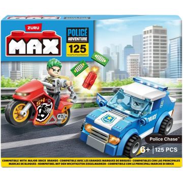 Constructor Zuru - Police Chase, 125 de piese