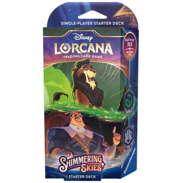 Disney Lorcana TCG: Shimmering Skies Starter Deck - Scar and Kronk