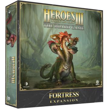 Extensie pentru jocul de societate Heroes of Might & Magic III: The Board Game - Fortress Expansion
