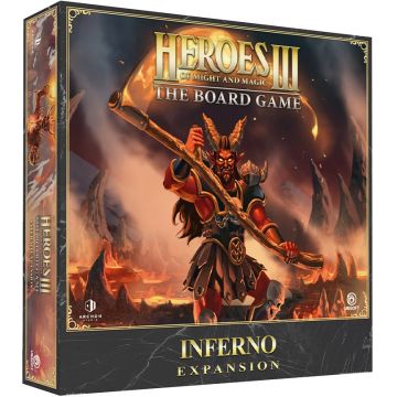 Extensie pentru jocul de societate Heroes of Might & Magic III: The Board Game - Inferno Expansion