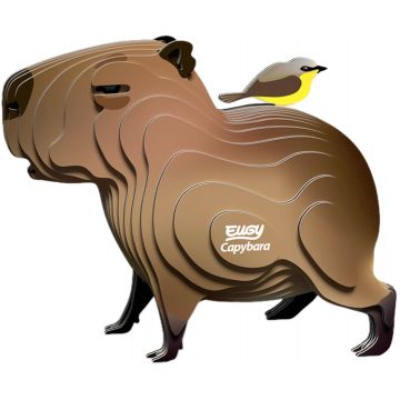 Figurină 3D de asamblat Eugy - Capibara