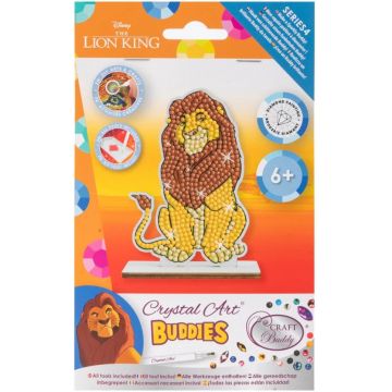 Figurină cu diamant Craft Buddy - Mufasa