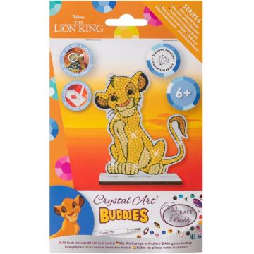 Figurină cu diamant Craft Buddy - Simba