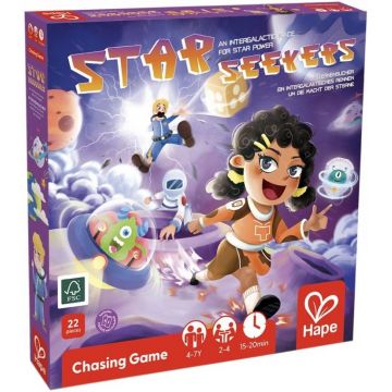 Joc de societate Hape International - Star Seekers, 22 piese