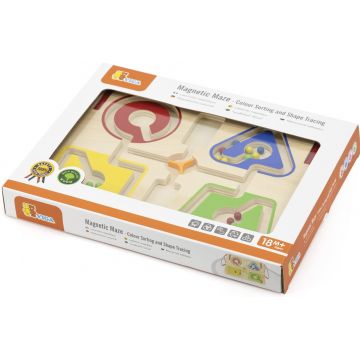Joc de sortare pentru copii Viga Toys - Labirint magnetic