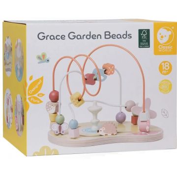 jucărie din lemn Classic World - Labirint Grădina de flori