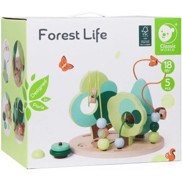 jucărie din lemn Classic World - Labirint Pădurea fermecată