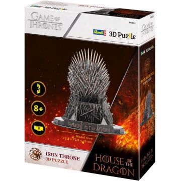 Puzzle 3D Revell din 39 piese - Tronul de Fier