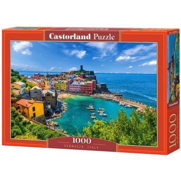 Puzzle Castorland din 1000 piese - Vernazza, Italia