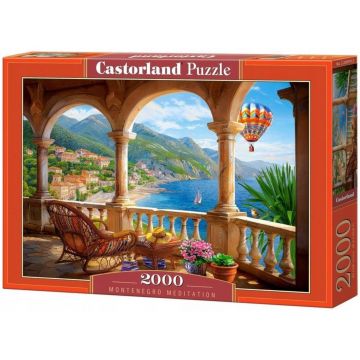 Puzzle Castorland din 2000 piese - Meditație în Muntenegru