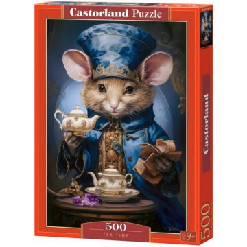 Puzzle Castorland din 500 piese - E timpul pentru ceai