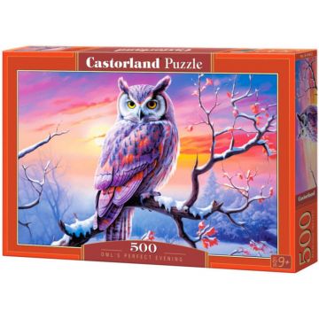 Puzzle Castorland din 500 piese - Noaptea perfectă