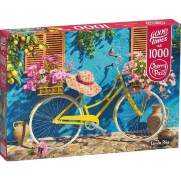 Puzzle Cherry Pazzi din 1000 piese - Bicicletă Lemon