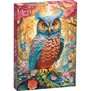 Puzzle Cherry Pazzi din 1000 piese - Bufniță