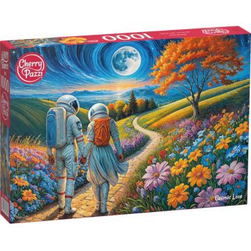 Puzzle Cherry Pazzi din 1000 piese - Dragoste cosmică