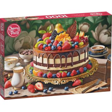 Puzzle Cherry Pazzi din 1000 piese - Dulce plăcere