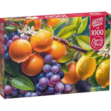 Puzzle Cherry Pazzi din 1000 piese - Fructe însorite