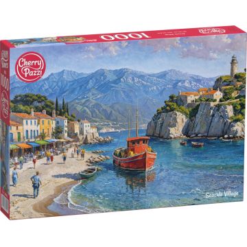 Puzzle Cherry Pazzi din 1000 piese - Sat de coastă
