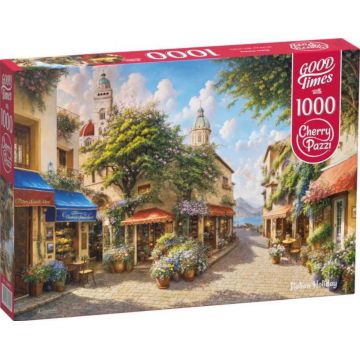 Puzzle Cherry Pazzi din 1000 piese - Vacanță italiană