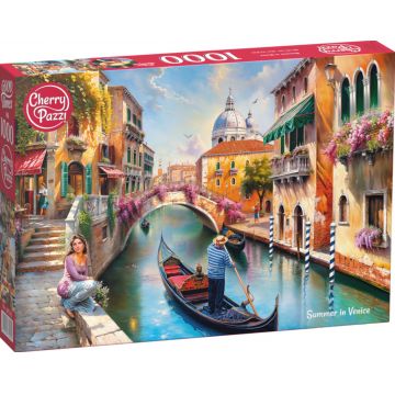 Puzzle Cherry Pazzi din 1000 piese - Vară la Veneția