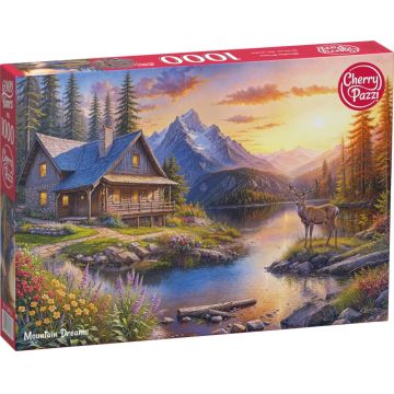 Puzzle Cherry Pazzi din 1000 piese - Vise de munte