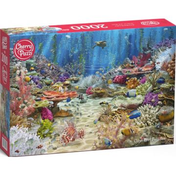 Puzzle Cherry Pazzi din 2000 piese - Paradisul recifului de corali