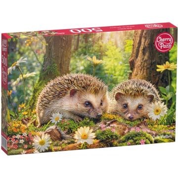 Puzzle Cherry Pazzi din 500 piese - Dulci vizitatori