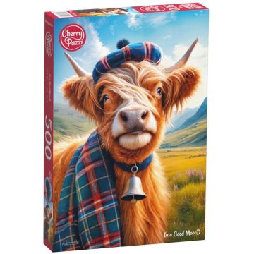 Puzzle  Cherry Pazzi din 500 piese - Într-o dispoziție bună