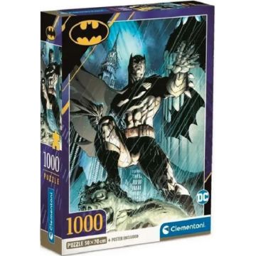 Puzzle Clementoni din 1000 de piese - Batman Compact