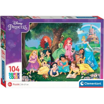 Puzzle Clementoni din 104 de piese - Prințesele Disney