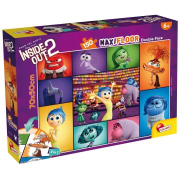 Puzzle cu două fețe Lisciani de colorat din 150 piese - Întors pe dos 2