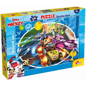 Puzzle cu două fețe Lisciani de colorat din 24 piese - Concurenții
