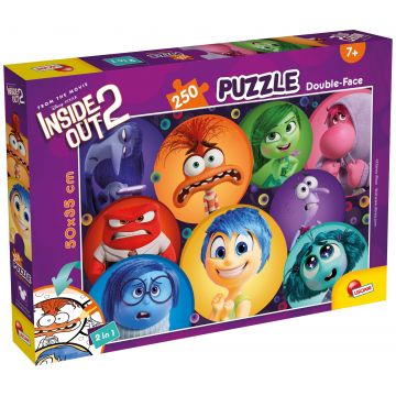 Puzzle cu două fețe Lisciani de colorat din 250 piese - Întors pe dos 2