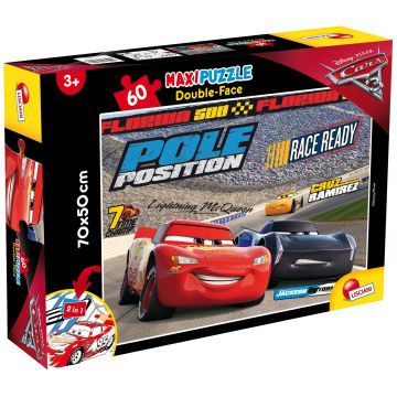 Puzzle cu două fețe  Lisciani pentru colorat  60 piese- Provocare