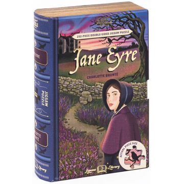 Puzzle cu două fețe Professor Puzzle din 252 de piese - Jane Eyre