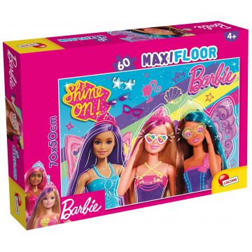 Puzzle de podea pentru copii Lisciani din 60 XXL piese - Barbie