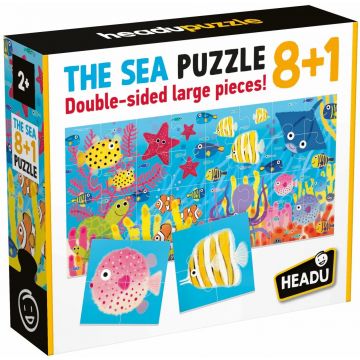 Puzzle educațional  8+1 Headu - The Sea, 32 piese