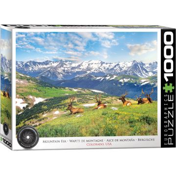 Puzzle Eurographics din 1000 Piese - Elan de munte